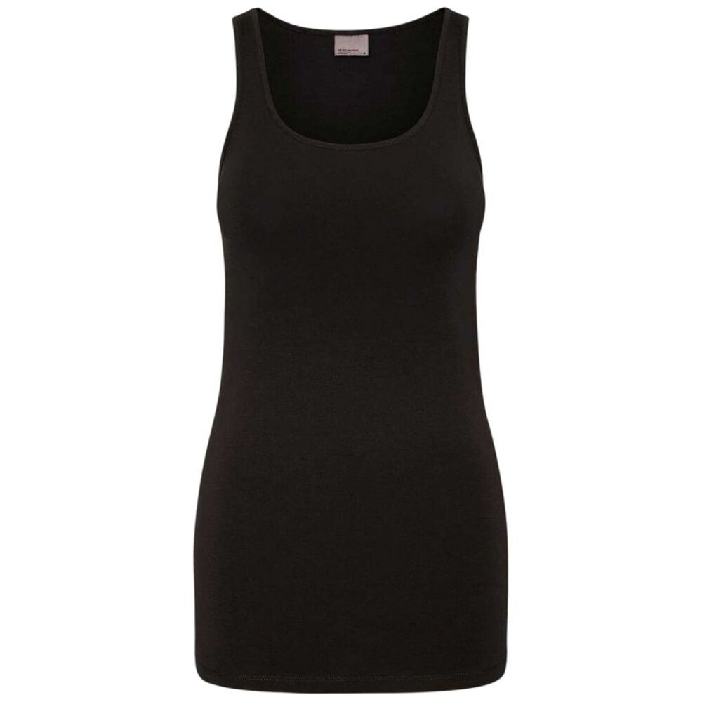 Vero Moda Womens/Ladies Cotton Blend Tank Top / Black